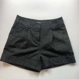 Knit Zipper Shorts